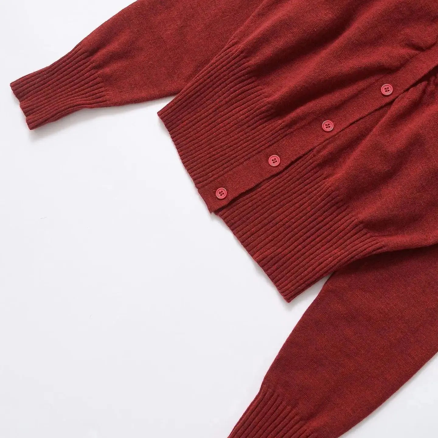 Women’s 3d Flowers Slim Fit Cropped Cardigan V-neck Long Sleeve