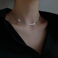 Women’s 925 Sterling Silver Snake Bone Necklace - electronic accessories
