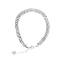Women’s 925 Sterling Silver Vintage Weave Necklace - electronic accessories