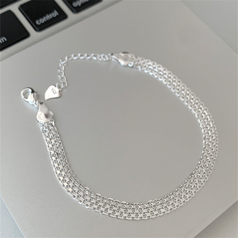 Women’s 925 Sterling Silver Vintage Weave Necklace - electronic accessories