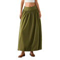 Women’s Ankle Length Skirt - green / XL