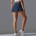 Women’s Back Waist Pocket Sports Yoga Skirt - Other