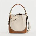 Women’s Bag Brown Crossbody Bucket - Ivory