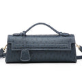 Women’s Bag Diagonal Cross - Ostrich navy / 28X6.5X11 CM
