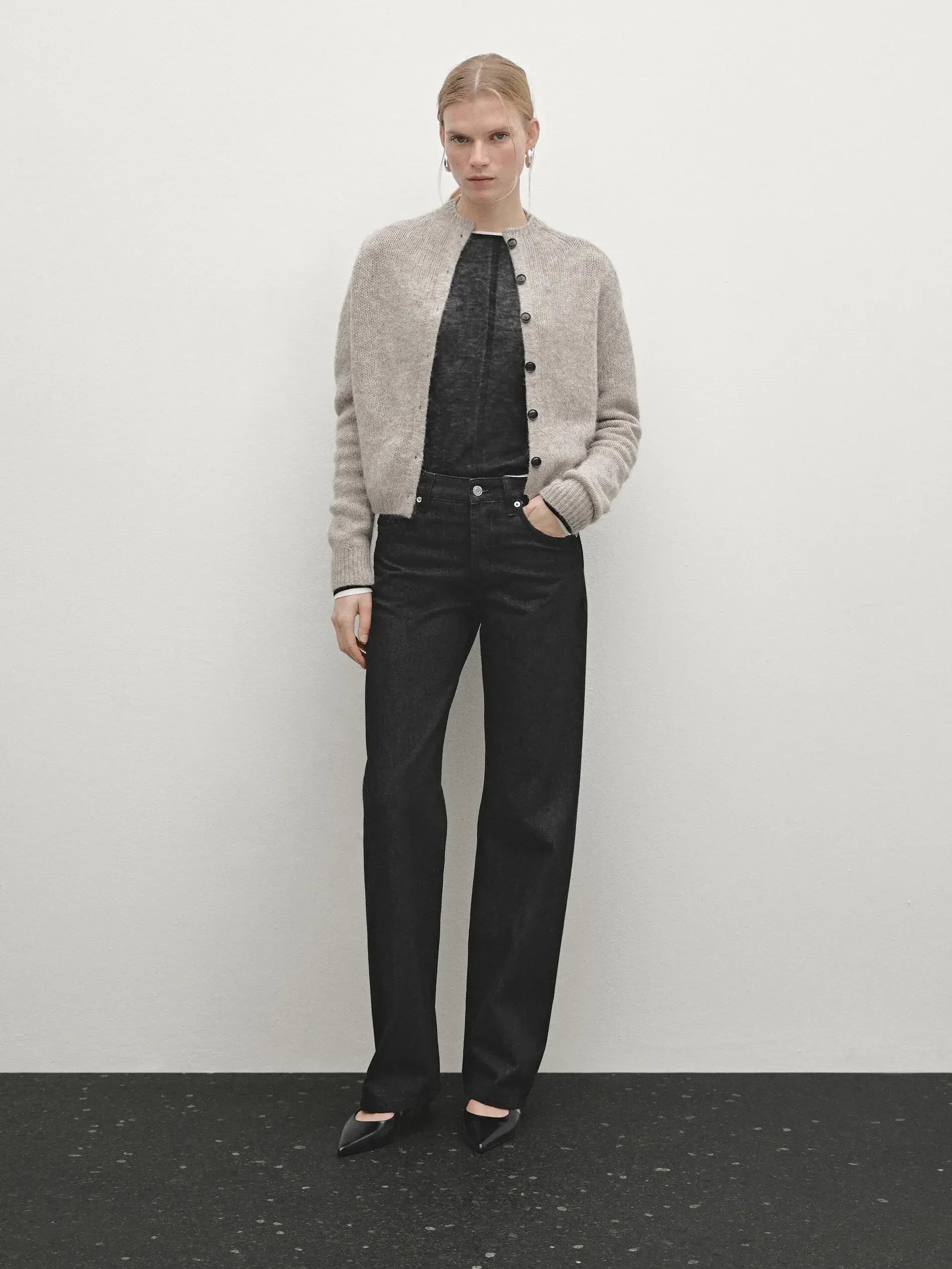 Women’s Casual Minimalist Knit Cardigan