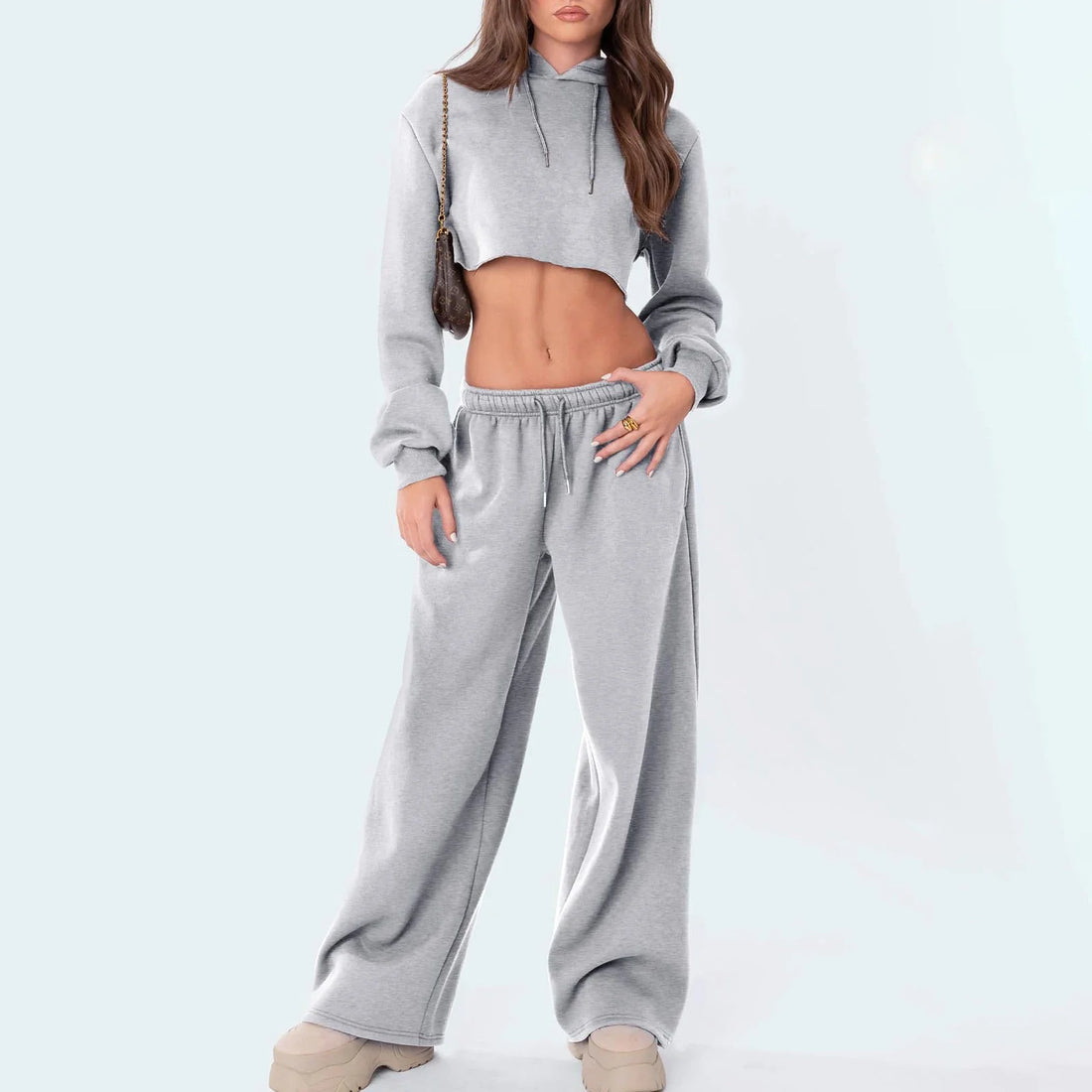 Women’s Casual Pants Joggers Sweatpants Solid Color Drawstring - Other