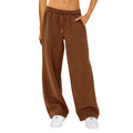Women’s Casual Pants Joggers Sweatpants Solid Color Drawstring - XL / Brown - Other