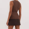 Women’s Crew Neck Knit Vest