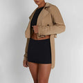 Women’s Cropped Trench Coat