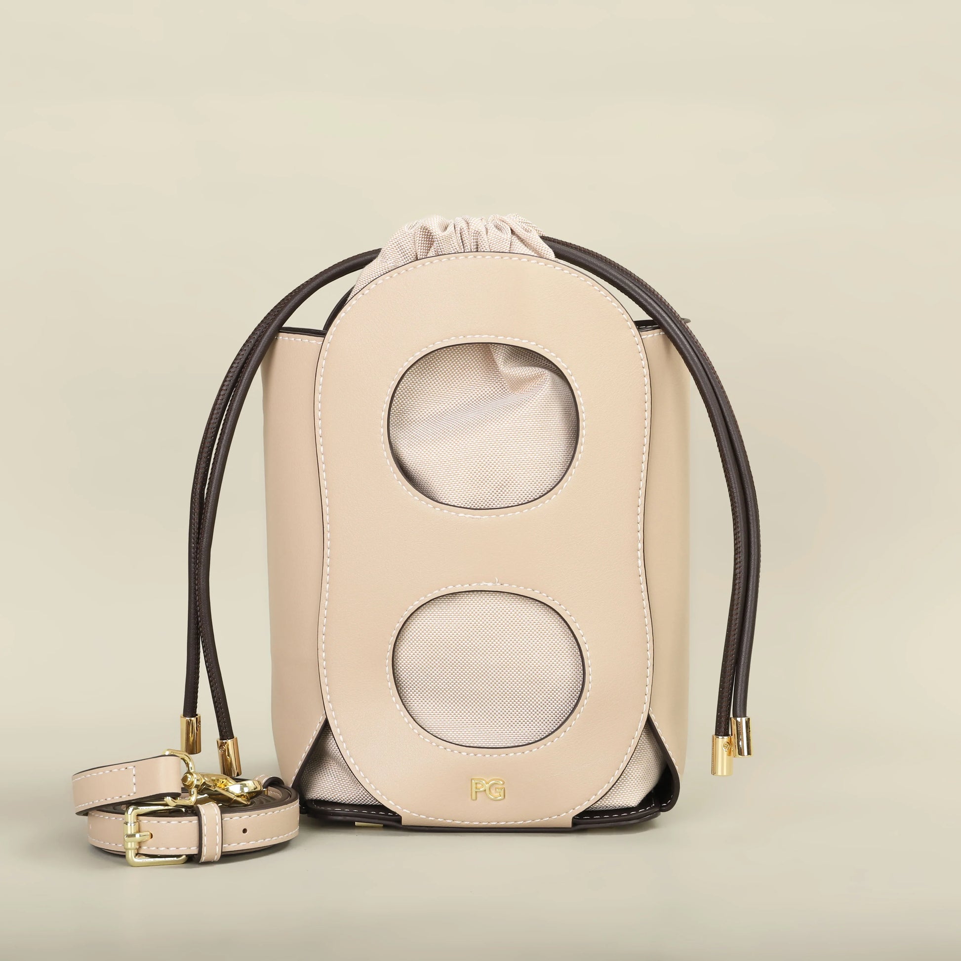 Women’s Crossbody Bag - P3117BEIGE / CHINA