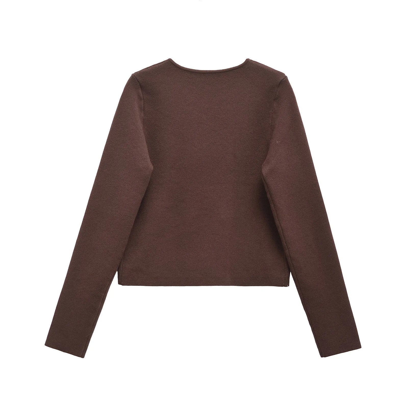 Women’s Double-collar Long-sleeved Knitted Cardigan for women