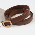 Women’s Elegant Belt - F-Caramel / 110cm