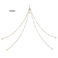 Women’s European And American Fashion Evening Party Sexy Body Chains Chain - Silver - electronic accessories