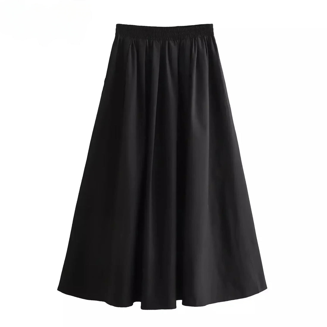 Women’s Fashion Black Wide Pleated Swing Vintage - Other