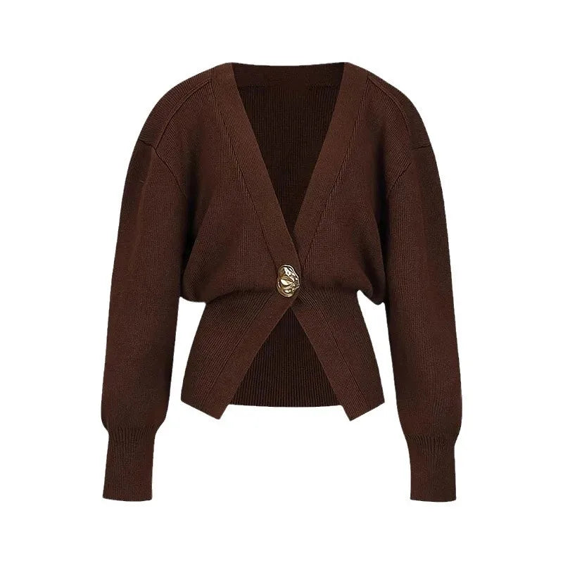 Women’s Fashion Button Knitted Cardigan