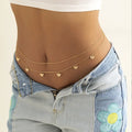 Women’s Fashion Round Beads Chain Double-layer Waist - Style15 - electronic accessories