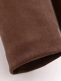 Women’s Faux Suede Loose Jacket