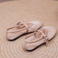 Women’s Flat Shoes - apricot / 35