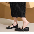 Women’s French Vintage Genuine Leather Flats