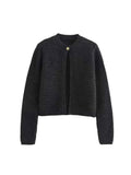 Women's Front Button Knit Cardigan Sweater