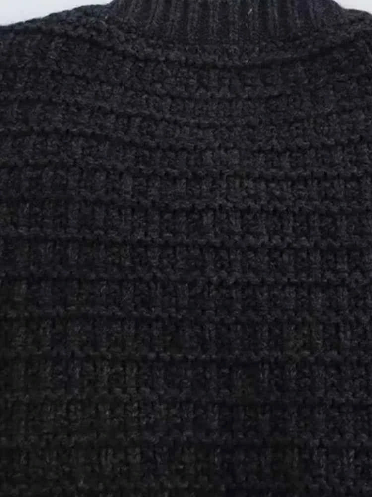 Women's Front Button Knit Cardigan Sweater