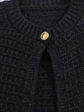 Women's Front Button Knit Cardigan Sweater