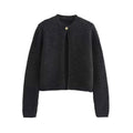 Women's Front Button Knit Cardigan Sweater