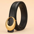 Women’s Genuine Leather Belt - Black / 110cm / CHINA