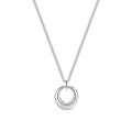 Women’s Geometric Circle Necklace Simple Clavicle Chain Versatile - Women - electronic accessories
