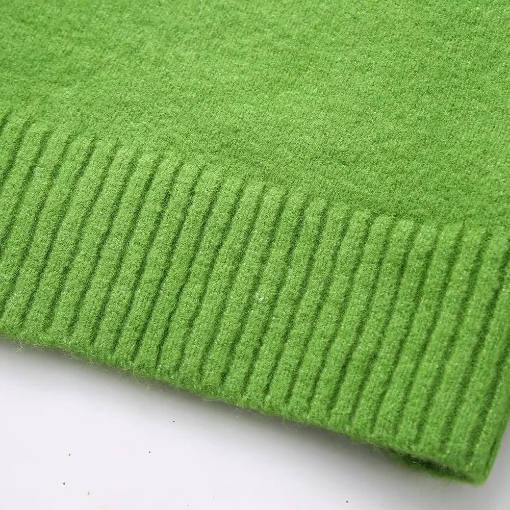 Women’s Half High Neck Soft Knit Pullover Sweater