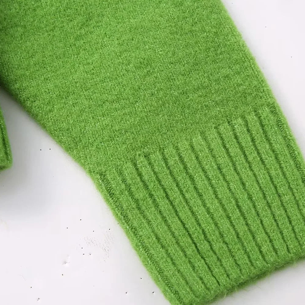 Women’s Half High Neck Soft Knit Pullover Sweater