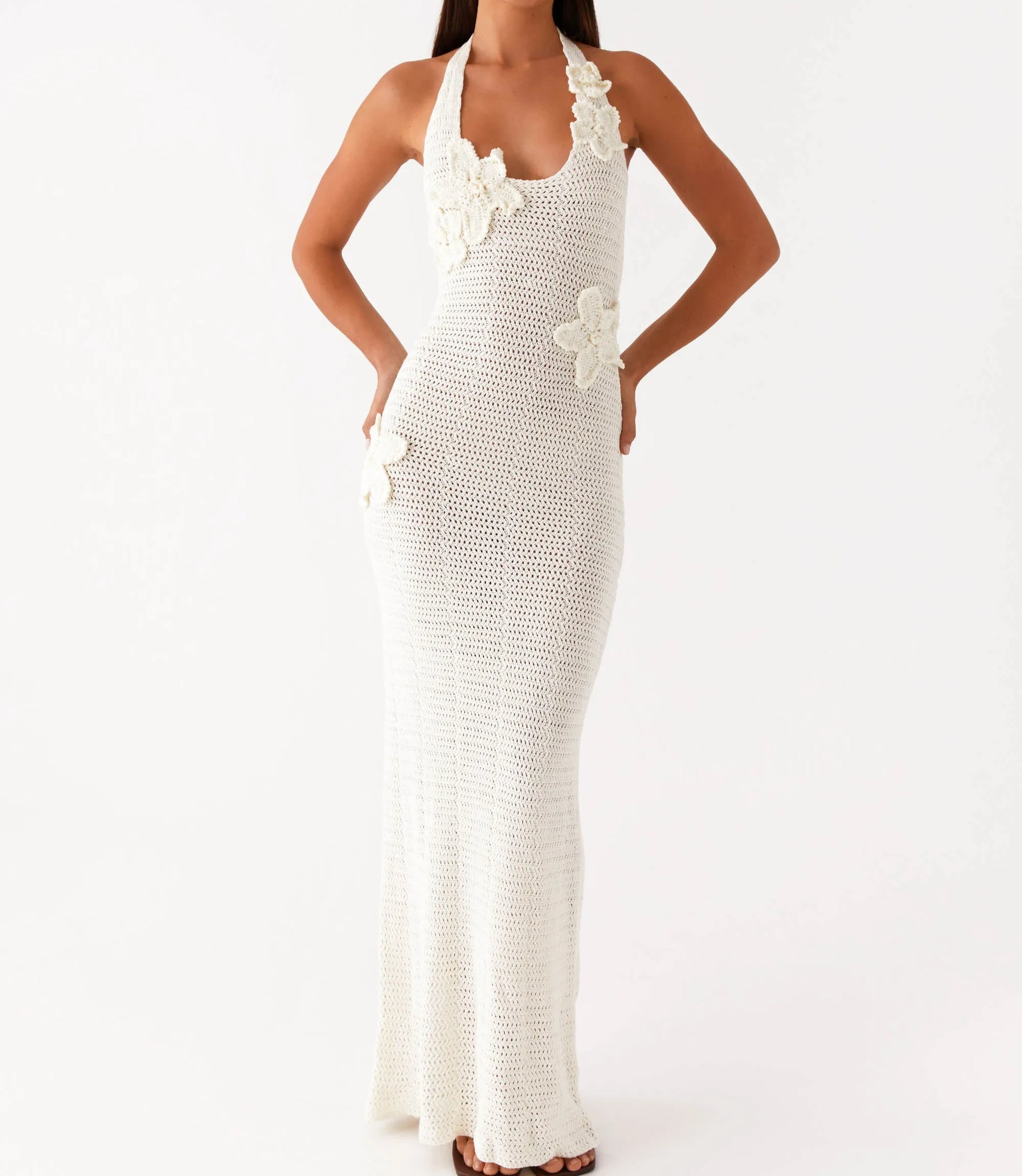 Women’s Halter Neck Knit Dress - A / M