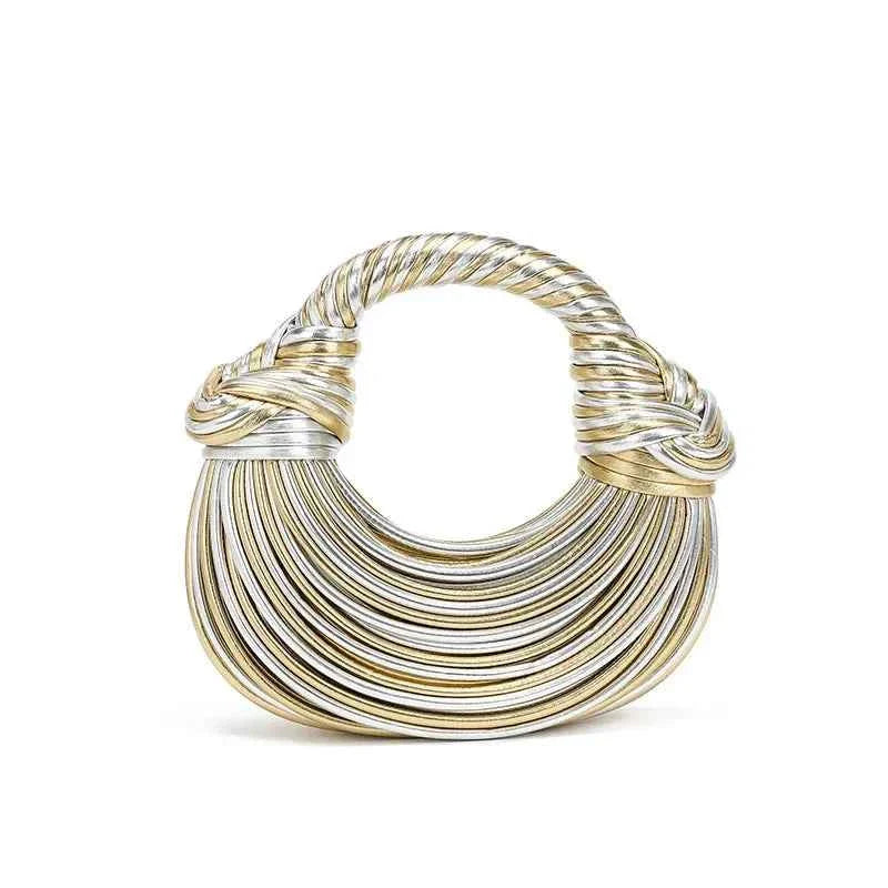 Women's Handbag Cross-border Style Hand-woven Label Bread Bag