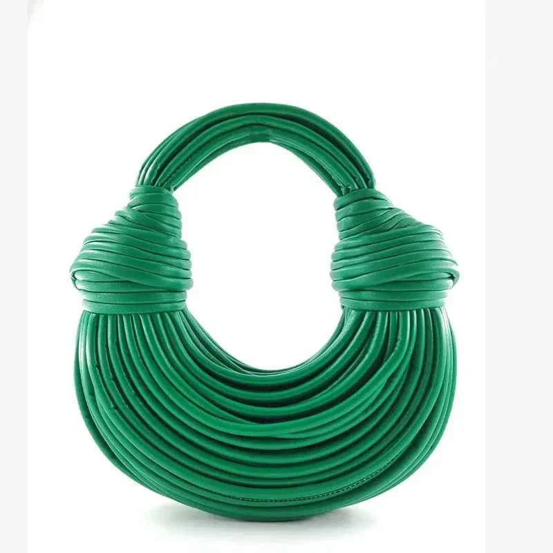 Women's Handbag Cross-border Style Hand-woven Label Bread Bag