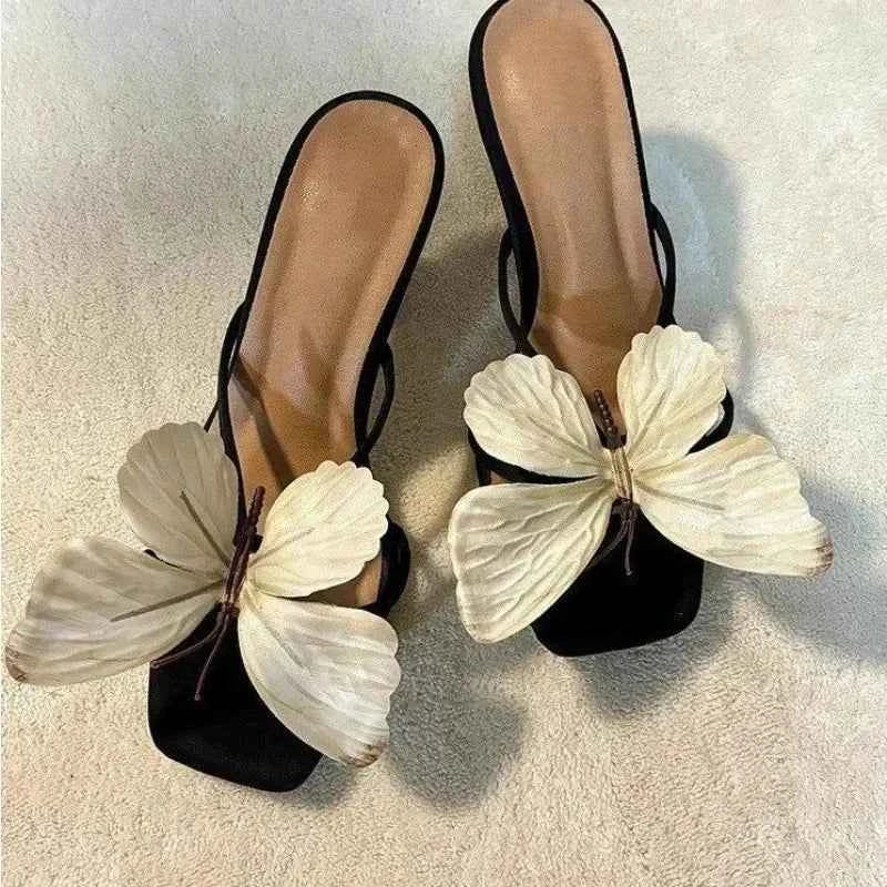 Women's High Heel Slippers