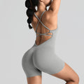 Women’s Jumpsuit Hollow Out Suspender Bodysuit