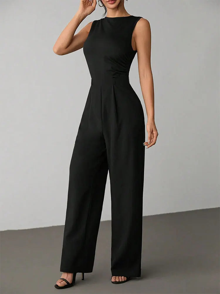 Women’s Jumpsuits - Black / L