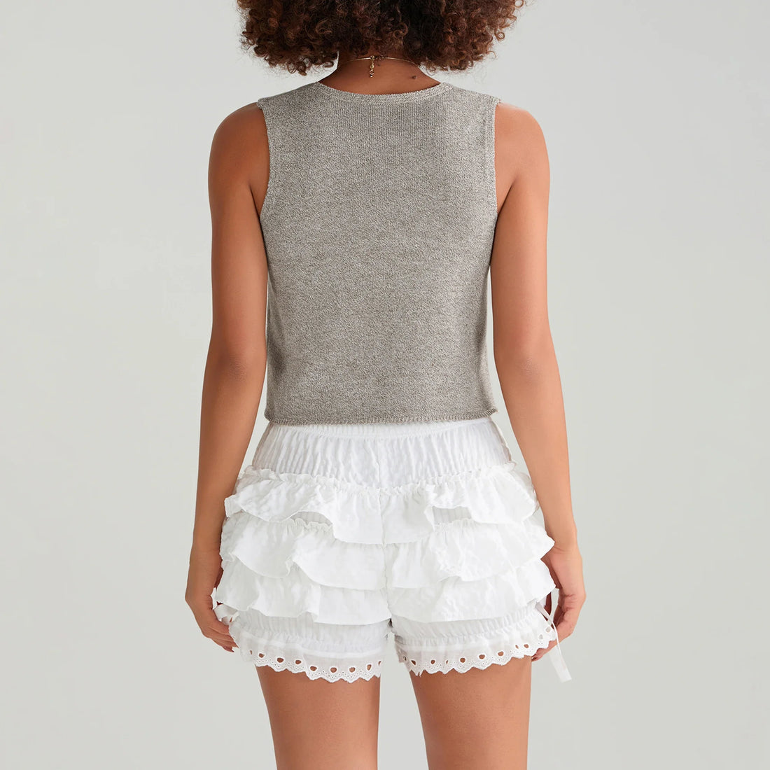 Women’s Layered Ruffle Shorts