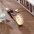 Women's Literary Belt Casual Retro Small Square Quartz Watch