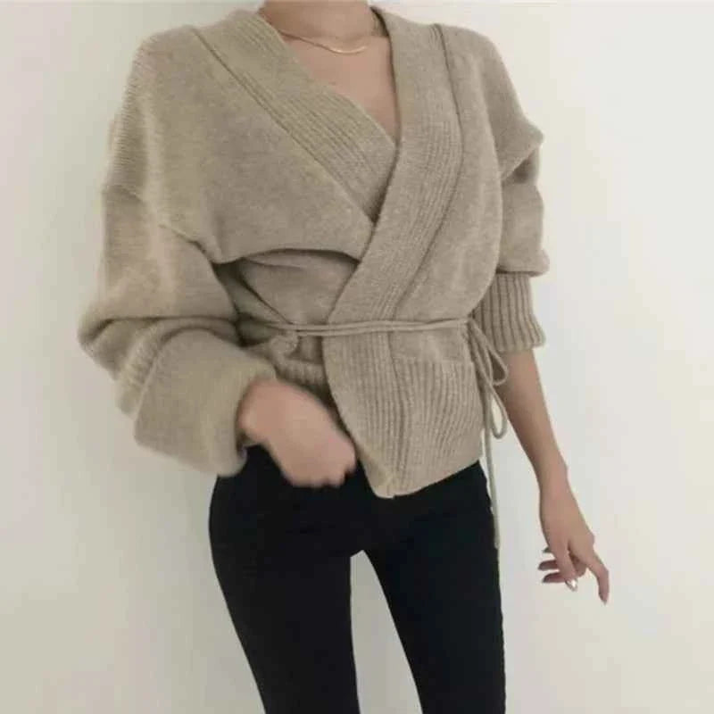 Women's Long Sleeve Oversized Knitwear