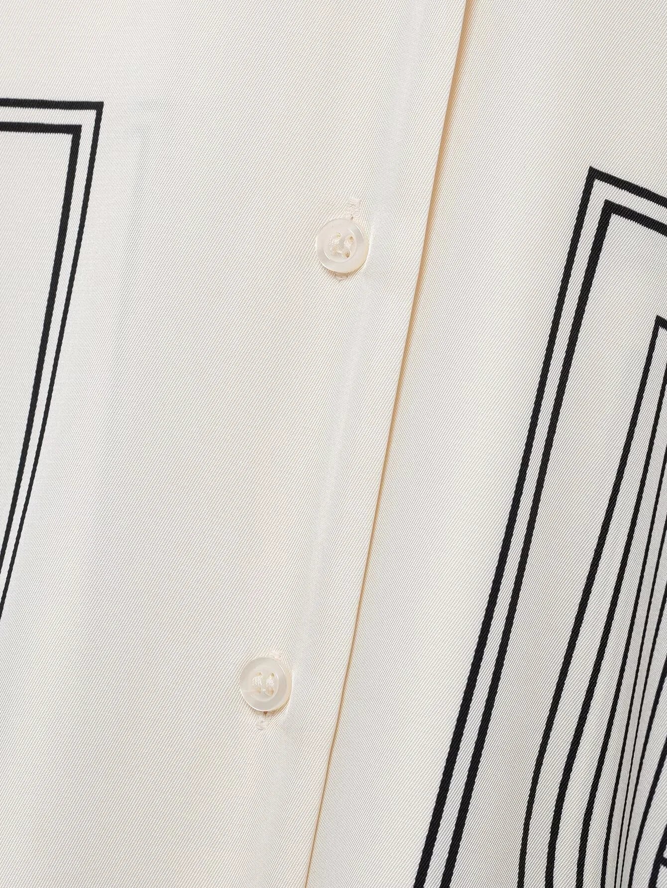 Women’s Loose And Versatile Printed Twill Fabric Shirt High Waisted Pants