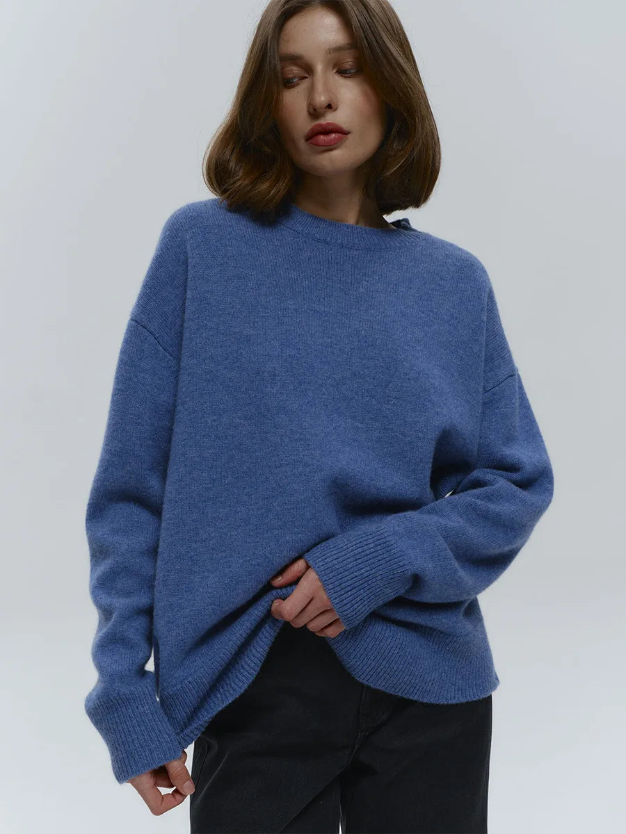 Women’s O-Neck Oversized Sweater