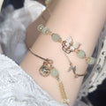 Women’s Personalized Hetian Yudie Bracelet - electronic accessories