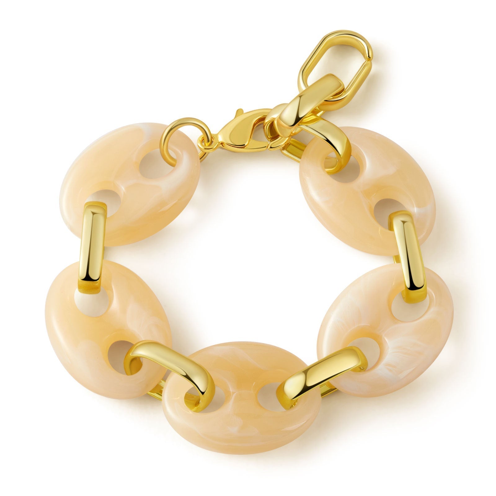 Women’s Personalized Resin Pig Nose Bracelet - AB00132 - electronic accessories