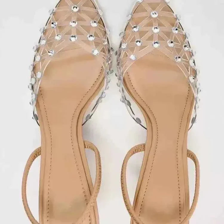 Women's Rhinestone High Heels