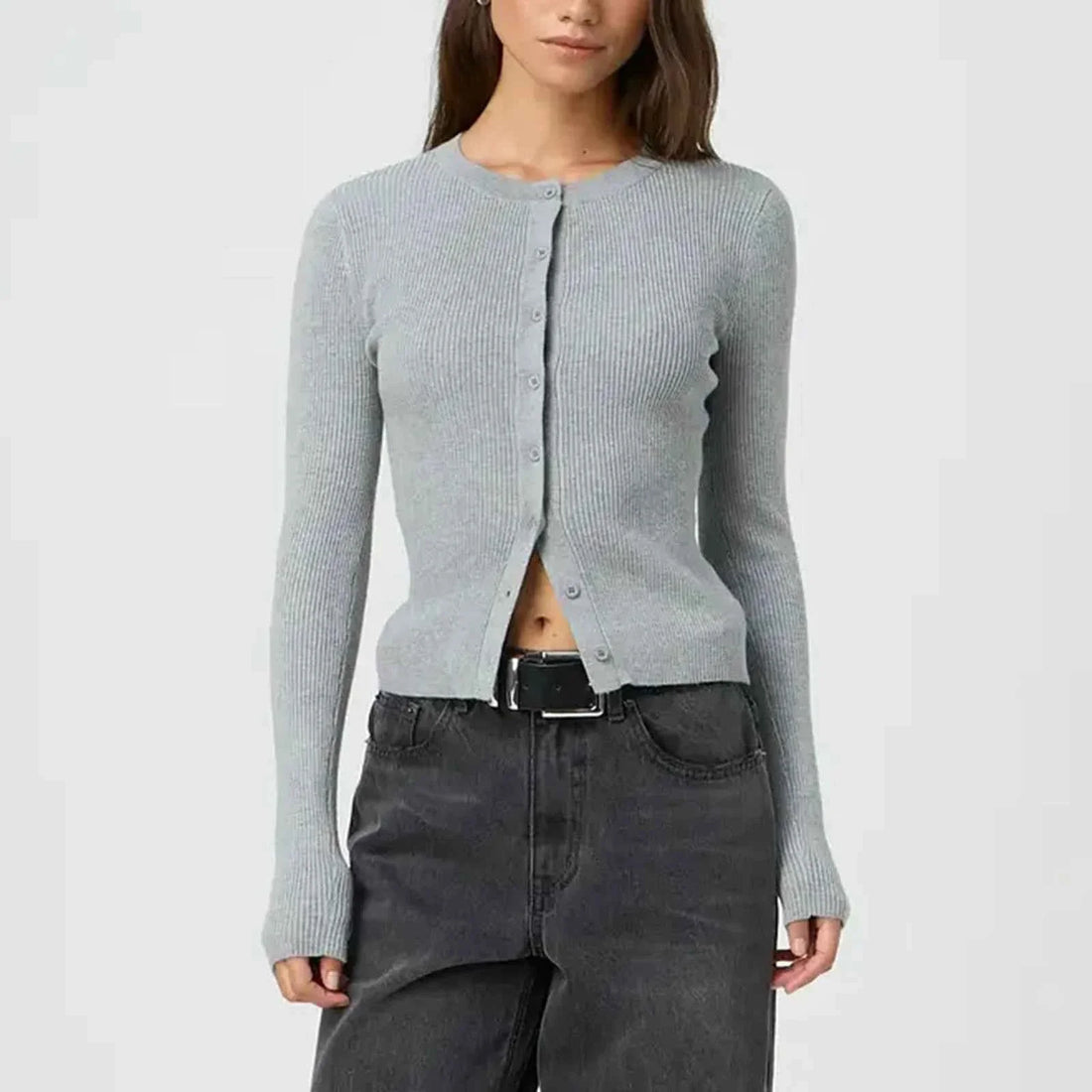 Women's Ribbed Cardigan