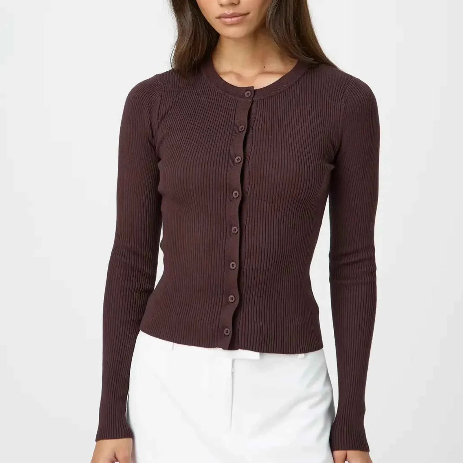 Women's Ribbed Cardigan