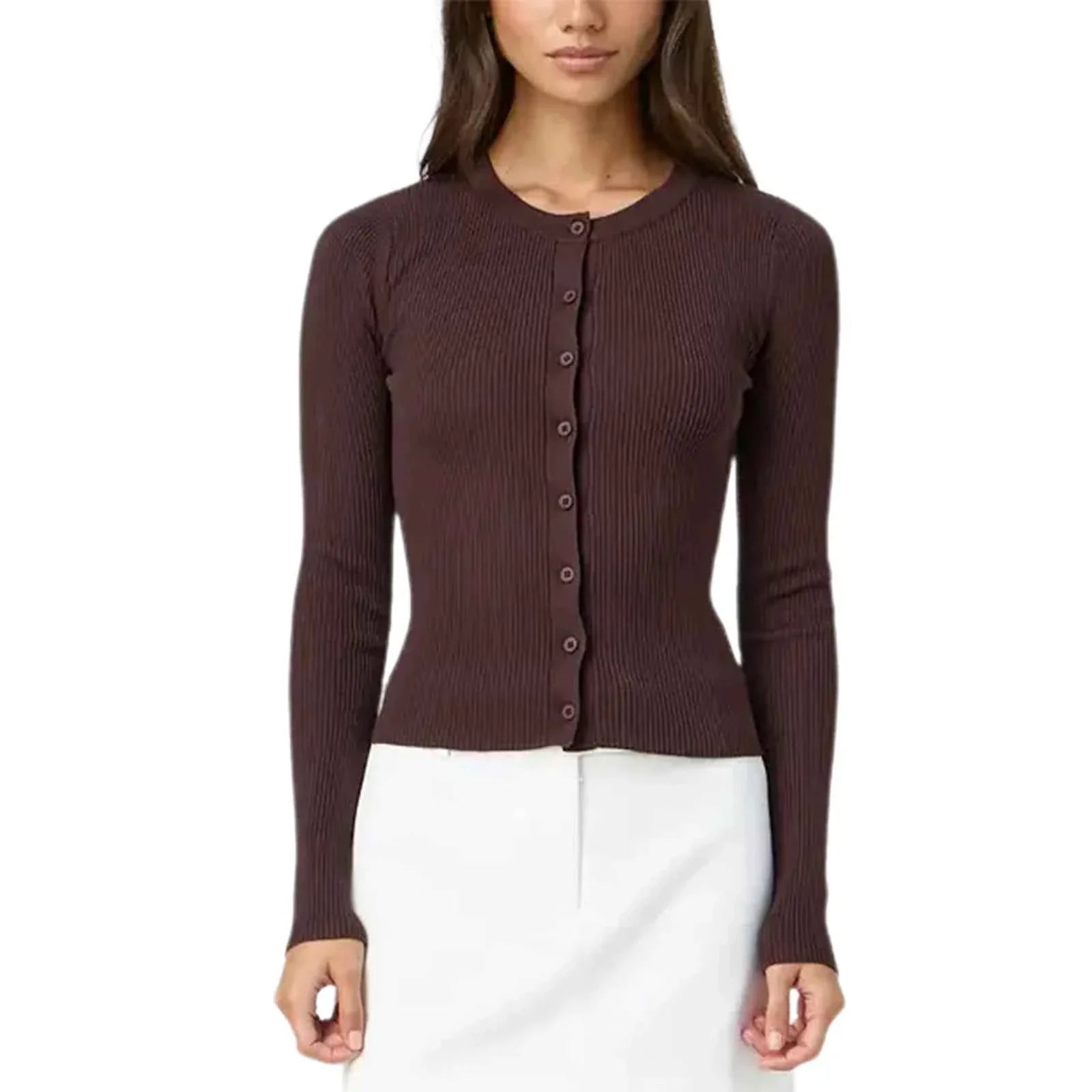 Women's Ribbed Cardigan