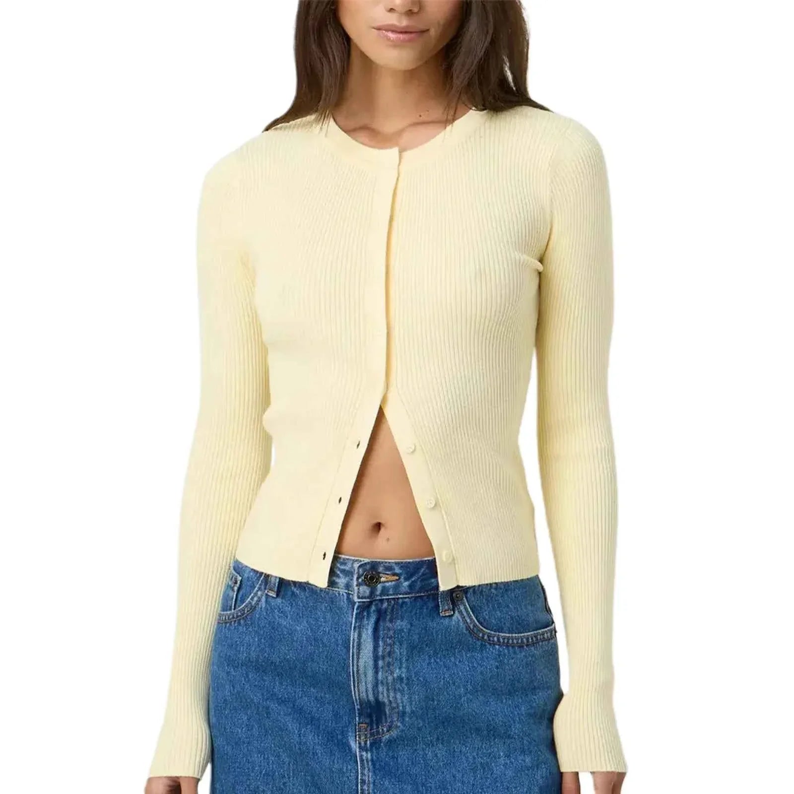 Women's Ribbed Cardigan