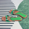 Women’s Sandals Thin Strap - green / 41